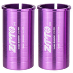 2個 ZTTO 自行車座管轉換套筒減徑套，25.4-27.2mm 001、25.4-28.6mm 002、27.2-28.6mm 003、27.2-30.4mm 004、27.2-30.8mm 005、27.2-31.6mm 006、27.2-33.9mm 007、31.8-34.9mm 008、30.9-31.6mm 009、25.4-30.9mm 010、25.4-31.6mm 011