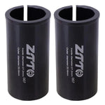 2個 ZTTO 自行車座管轉換套筒減徑套，25.4-27.2mm 001、25.4-28.6mm 002、27.2-28.6mm 003、27.2-30.4mm 004、27.2-30.8mm 005、27.2-31.6mm 006、27.2-33.9mm 007、31.8-34.9mm 008、30.9-31.6mm 009、25.4-30.9mm 010、25.4-31.6mm 011