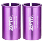 2個 ZTTO 自行車座管轉換套筒減徑套，25.4-27.2mm 001、25.4-28.6mm 002、27.2-28.6mm 003、27.2-30.4mm 004、27.2-30.8mm 005、27.2-31.6mm 006、27.2-33.9mm 007、31.8-34.9mm 008、30.9-31.6mm 009、25.4-30.9mm 010、25.4-31.6mm 011