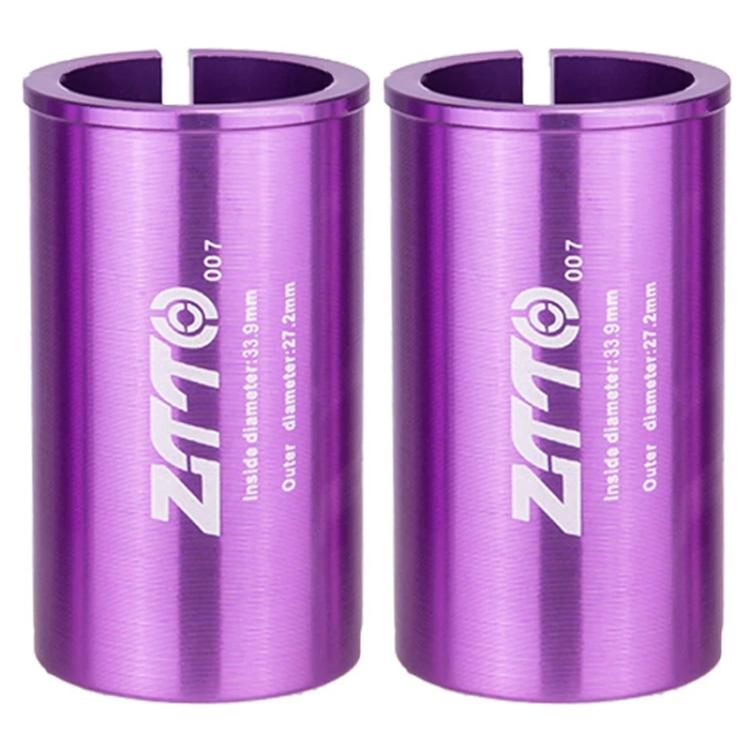 2個 ZTTO 自行車座管轉換套筒減徑套，25.4-27.2mm 001、25.4-28.6mm 002、27.2-28.6mm 003、27.2-30.4mm 004、27.2-30.8mm 005、27.2-31.6mm 006、27.2-33.9mm 007、31.8-34.9mm 008、30.9-31.6mm 009、25.4-30.9mm 010、25.4-31.6mm 011