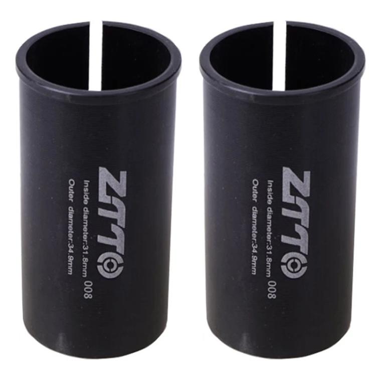 2個 ZTTO 自行車座管轉換套筒減徑套，25.4-27.2mm 001、25.4-28.6mm 002、27.2-28.6mm 003、27.2-30.4mm 004、27.2-30.8mm 005、27.2-31.6mm 006、27.2-33.9mm 007、31.8-34.9mm 008、30.9-31.6mm 009、25.4-30.9mm 010、25.4-31.6mm 011