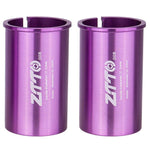 2個 ZTTO 自行車座管轉換套筒減徑套，25.4-27.2mm 001、25.4-28.6mm 002、27.2-28.6mm 003、27.2-30.4mm 004、27.2-30.8mm 005、27.2-31.6mm 006、27.2-33.9mm 007、31.8-34.9mm 008、30.9-31.6mm 009、25.4-30.9mm 010、25.4-31.6mm 011