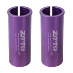 2個 ZTTO 自行車座管轉換套筒減徑套，25.4-27.2mm 001、25.4-28.6mm 002、27.2-28.6mm 003、27.2-30.4mm 004、27.2-30.8mm 005、27.2-31.6mm 006、27.2-33.9mm 007、31.8-34.9mm 008、30.9-31.6mm 009、25.4-30.9mm 010、25.4-31.6mm 011