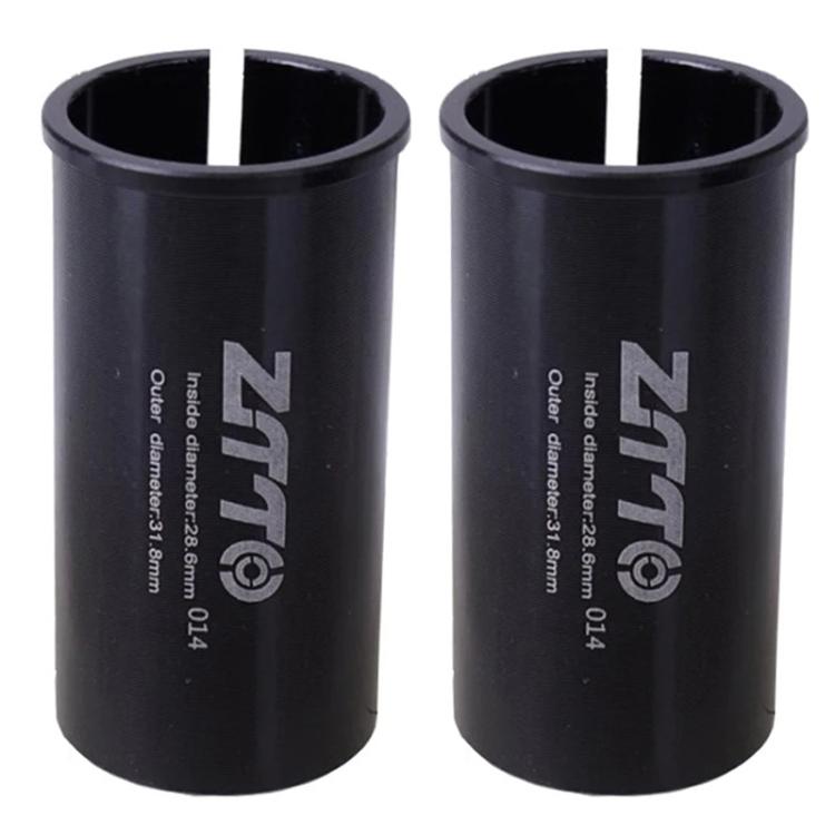 2個 ZTTO 自行車座管轉換套筒減徑套，25.4-27.2mm 001、25.4-28.6mm 002、27.2-28.6mm 003、27.2-30.4mm 004、27.2-30.8mm 005、27.2-31.6mm 006、27.2-33.9mm 007、31.8-34.9mm 008、30.9-31.6mm 009、25.4-30.9mm 010、25.4-31.6mm 011
