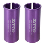 2個 ZTTO 自行車座管轉換套筒減徑套，25.4-27.2mm 001、25.4-28.6mm 002、27.2-28.6mm 003、27.2-30.4mm 004、27.2-30.8mm 005、27.2-31.6mm 006、27.2-33.9mm 007、31.8-34.9mm 008、30.9-31.6mm 009、25.4-30.9mm 010、25.4-31.6mm 011