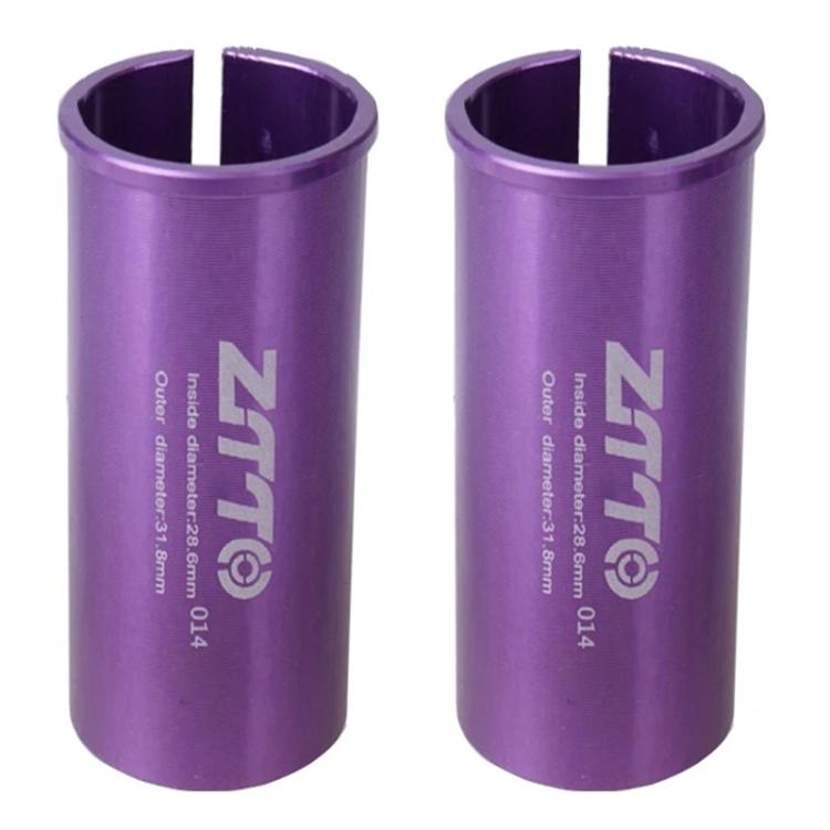 2個 ZTTO 自行車座管轉換套筒減徑套，25.4-27.2mm 001、25.4-28.6mm 002、27.2-28.6mm 003、27.2-30.4mm 004、27.2-30.8mm 005、27.2-31.6mm 006、27.2-33.9mm 007、31.8-34.9mm 008、30.9-31.6mm 009、25.4-30.9mm 010、25.4-31.6mm 011