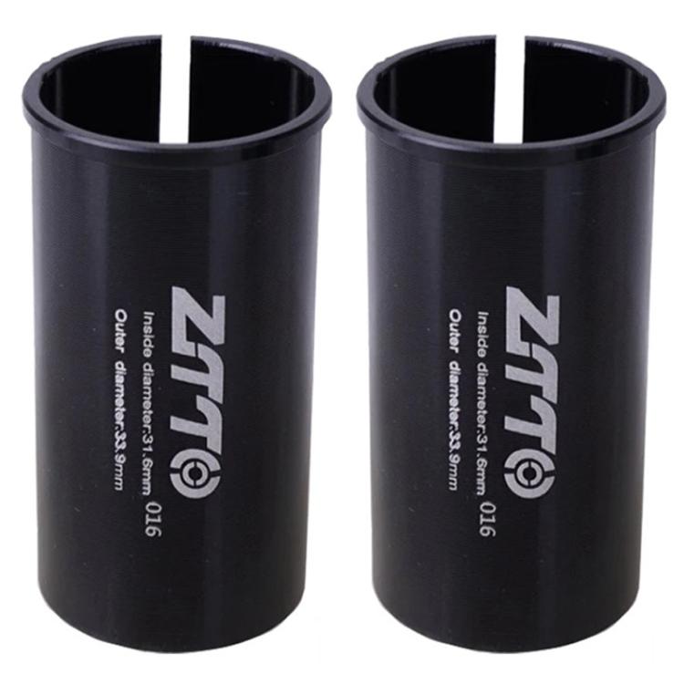2個 ZTTO 自行車座管轉換套筒減徑套，25.4-27.2mm 001、25.4-28.6mm 002、27.2-28.6mm 003、27.2-30.4mm 004、27.2-30.8mm 005、27.2-31.6mm 006、27.2-33.9mm 007、31.8-34.9mm 008、30.9-31.6mm 009、25.4-30.9mm 010、25.4-31.6mm 011