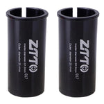 2個 ZTTO 自行車座管轉換套筒減徑套，25.4-27.2mm 001、25.4-28.6mm 002、27.2-28.6mm 003、27.2-30.4mm 004、27.2-30.8mm 005、27.2-31.6mm 006、27.2-33.9mm 007、31.8-34.9mm 008、30.9-31.6mm 009、25.4-30.9mm 010、25.4-31.6mm 011
