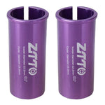 2個 ZTTO 自行車座管轉換套筒減徑套，25.4-27.2mm 001、25.4-28.6mm 002、27.2-28.6mm 003、27.2-30.4mm 004、27.2-30.8mm 005、27.2-31.6mm 006、27.2-33.9mm 007、31.8-34.9mm 008、30.9-31.6mm 009、25.4-30.9mm 010、25.4-31.6mm 011