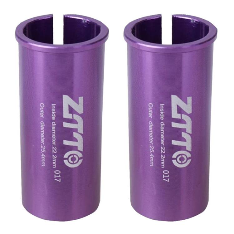2個 ZTTO 自行車座管轉換套筒減徑套，25.4-27.2mm 001、25.4-28.6mm 002、27.2-28.6mm 003、27.2-30.4mm 004、27.2-30.8mm 005、27.2-31.6mm 006、27.2-33.9mm 007、31.8-34.9mm 008、30.9-31.6mm 009、25.4-30.9mm 010、25.4-31.6mm 011