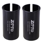 2個 ZTTO 自行車座管轉換套筒減徑套，25.4-27.2mm 001、25.4-28.6mm 002、27.2-28.6mm 003、27.2-30.4mm 004、27.2-30.8mm 005、27.2-31.6mm 006、27.2-33.9mm 007、31.8-34.9mm 008、30.9-31.6mm 009、25.4-30.9mm 010、25.4-31.6mm 011