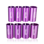 2個 ZTTO 自行車座管轉換套筒減徑套，25.4-27.2mm 001、25.4-28.6mm 002、27.2-28.6mm 003、27.2-30.4mm 004、27.2-30.8mm 005、27.2-31.6mm 006、27.2-33.9mm 007、31.8-34.9mm 008、30.9-31.6mm 009、25.4-30.9mm 010、25.4-31.6mm 011