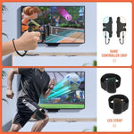 JYS NS2281 適用於 Nintendo Switch 2 運動 9 合 1 遊戲運動套件 左右握把配件
