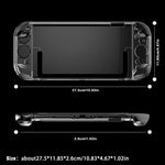 適用於 Nintendo Switch 2 水晶殼分離式遊戲手把透明保護套