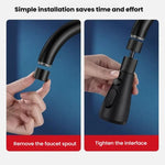 Kitchen Universal Faucet Extender Sink Connector Spout Swivel Faucet Splash Guard