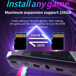 H36S 3.5 吋 IPS 高清屏復古 PSP 遊戲主機 Linux 系統 GBA 掌上遊戲機，64G，128G