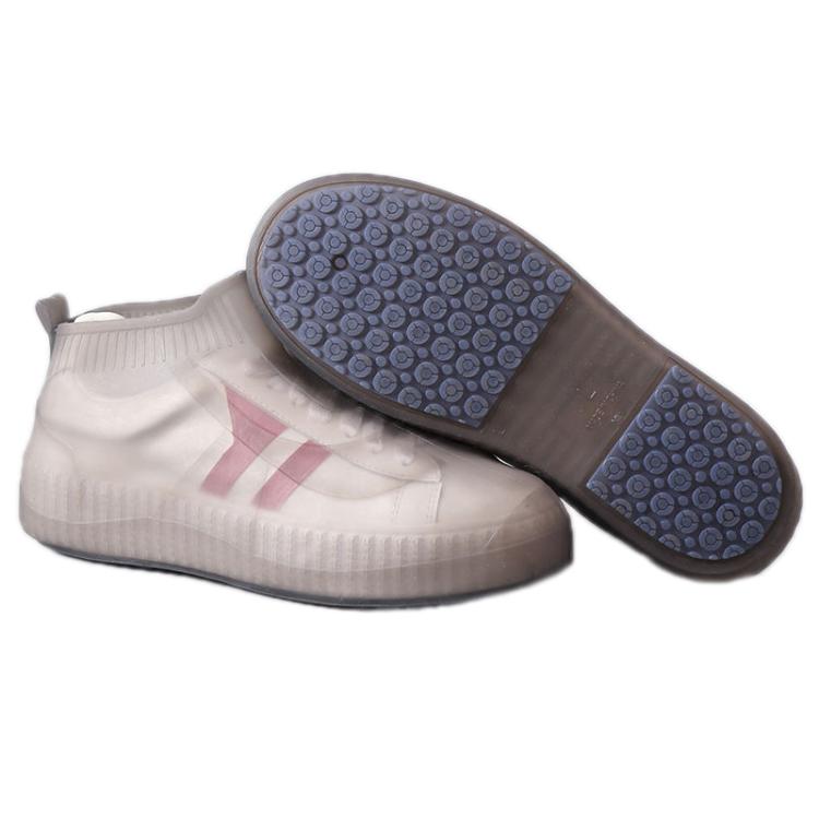 戶外防水防滑加厚耐磨雨鞋套，S 31-33，M 34-36，L 37-39，XL 40-42，XXL 43-45