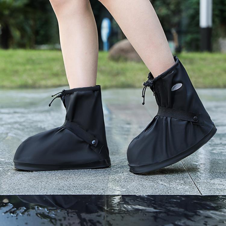 騎行戶外加厚耐磨中筒雨靴，S 36-37，M 38-39，L 40-42，XL 43-45，XXL 46-47