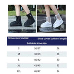 騎行戶外加厚耐磨中筒雨靴，S 36-37，M 38-39，L 40-42，XL 43-45，XXL 46-47