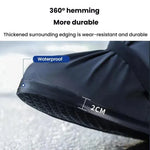 騎行戶外加厚耐磨中筒雨靴，S 36-37，M 38-39，L 40-42，XL 43-45，XXL 46-47