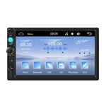 7吋有線Carplay雙按鈕MP5播放器 藍牙大屏車載中控，標準版，標準版+12燈攝像頭
