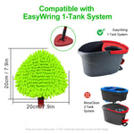3片/包拖把墊適用於O-Cedar EasyWring 1槽系統替換件