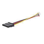 DVR 電源線 4P 轉 SATA 15P 硬碟線, 4P 轉 SATA 15P
