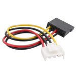 DVR 電源線 4P 轉 SATA 15P 硬碟線, 4P 轉 SATA 15P
