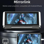 6.86吋可折疊便攜藍牙車載MP5播放器 支援MirrorLink/CarPlay/Android Auto，B5370，B5370+4LED倒車攝像頭，B5370+8LED倒車攝像頭，B5370+12LED倒車攝像頭