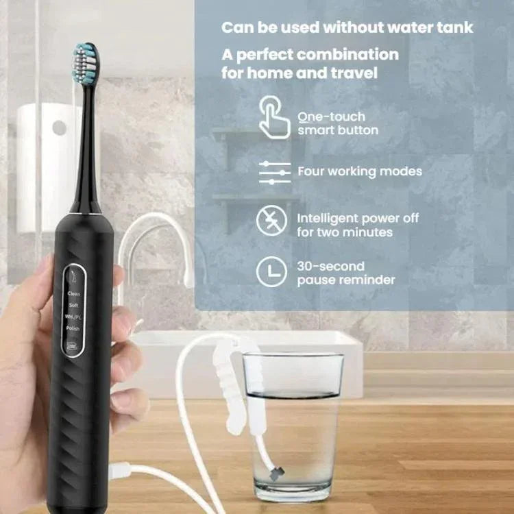 3 合 1 電動牙刷、水牙線器及口腔沖洗器，180mL 可拆卸水箱