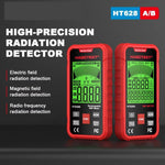 HABOTEST HT628B 多場電磁場測量儀 可充電電磁輻射測試儀，HT628B