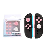 適用於 Nintendo Switch 2 Joy-Con 控制器矽膠按鍵套及搖桿帽組