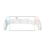 適用於 Nintendo Switch 2 / Switch / Switch OLED 人體工學防滑握把，JYS-NS2297 黑色，JYS-NS2297 白色