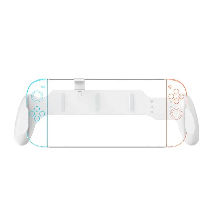 適用於 Nintendo Switch 2 / Switch / Switch OLED 人體工學防滑握把，JYS-NS2297 黑色，JYS-NS2297 白色