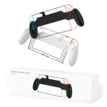 適用於 Nintendo Switch 2 / Switch / Switch OLED 人體工學防滑握把，JYS-NS2297 黑色，JYS-NS2297 白色