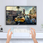 適用於 Nintendo Switch 2 / Switch / Switch OLED 人體工學防滑握把，JYS-NS2297 黑色，JYS-NS2297 白色