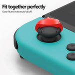 適用於 Nintendo Switch 2 矽膠搖桿帽 6 合 1 鍵帽保護套