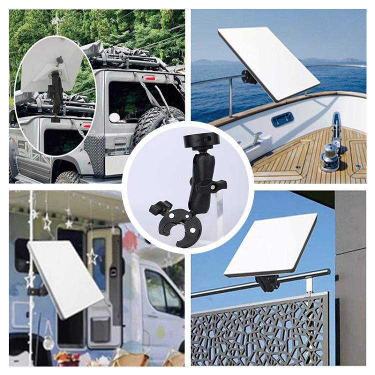 適用於 Starlink Mini 鋁合金支架轉接器重型夾具支架，S8600