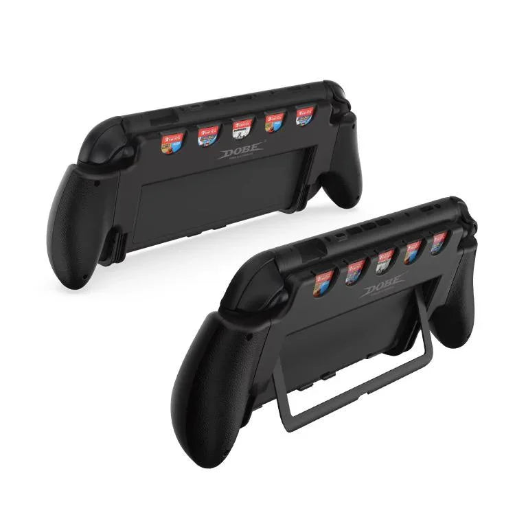 Nintendo Switch 2 專用 DOBE 人體工學多合一握把保護殼，內建遊戲卡收納，TNS-3179
