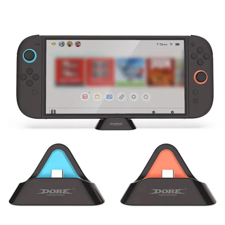 DOBE Nintendo Switch 2/Switch/Switch OLED/Switch Lite 主機充電座，TNS-3170
