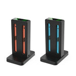 DOBE 任天堂 Switch 2 四合一磁吸充電站，帶 LED 指示燈與卡匣收納，型號 TNS-3192B