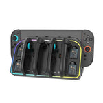任天堂 Switch 2 JoyCon 壁掛式充電座，帶 RGB 燈光，型號 HBS-2807