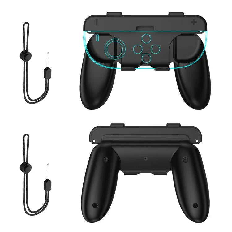 適用於 Nintendo Switch 2 Joy-Con 控制器 2 合 1 可拆卸握把，適用雙手/單手使用