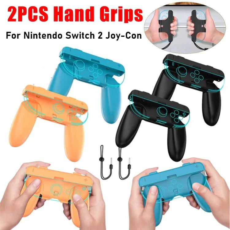 適用於 Nintendo Switch 2 Joy-Con 控制器 2 合 1 可拆卸握把，適用雙手/單手使用