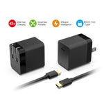 DOBE 45W GaN 快充充電器，適用於 Nintendo Switch 2/Switch OLED/Switch/Switch Lite USB-C 充電器 美國插頭，適用於 Nintendo Switch 2
