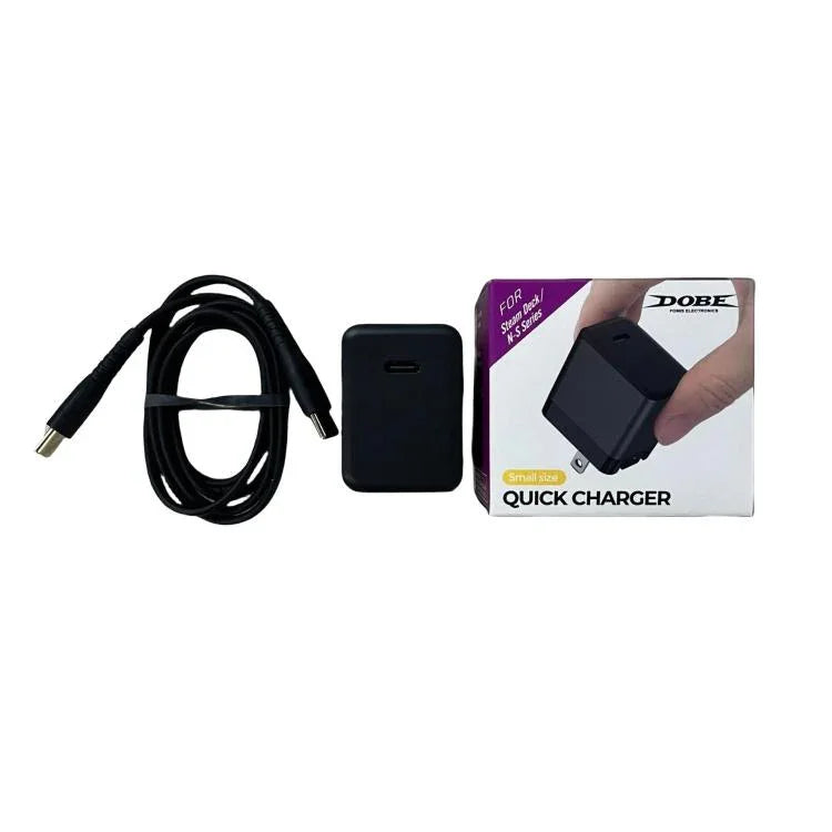 DOBE 45W GaN 快充充電器，適用於 Nintendo Switch 2/Switch OLED/Switch/Switch Lite USB-C 充電器 美國插頭，適用於 Nintendo Switch 2