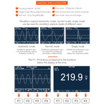 示波器萬用表 200Msps 取樣率 40MHz 示波器 + 萬用表二合一，ET827