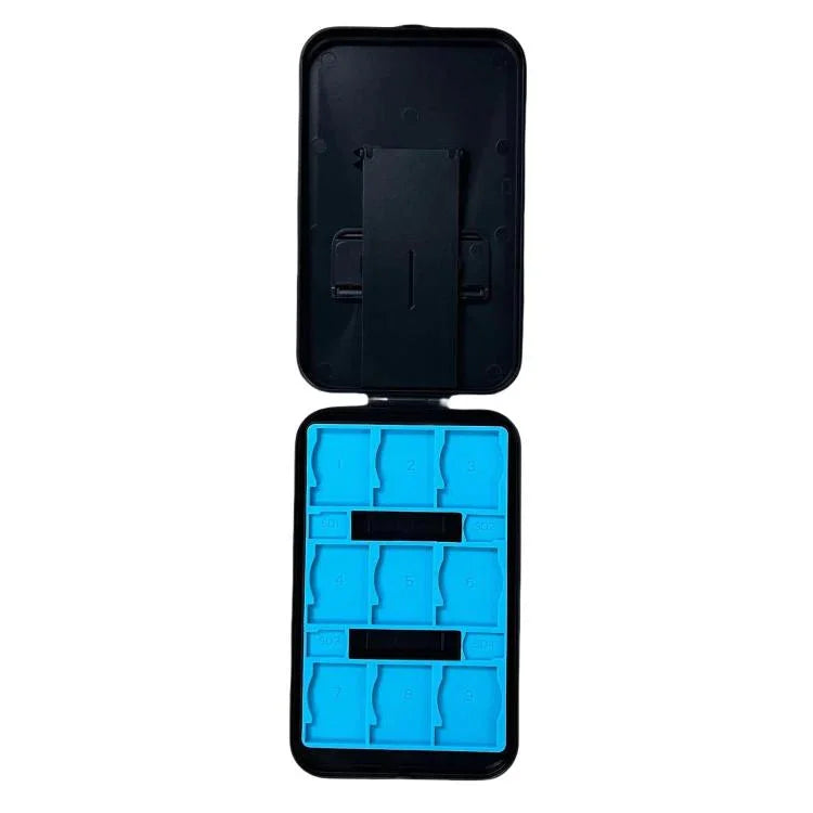 KJH Nintendo Switch 2 / Switch OLED / Lite 卡盒支架，可折疊，帶 9 個遊戲卡槽和 4 個 SD 卡槽