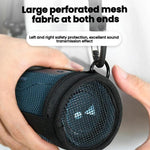 適用於 JBL Flip 7/6 藍牙喇叭便攜保護套，附單肩背帶，黑色 3