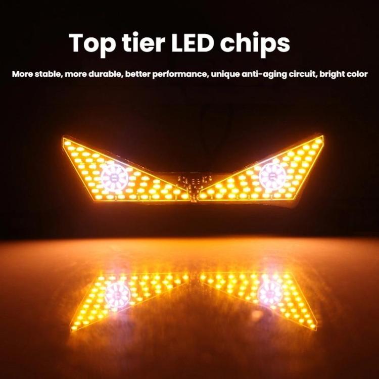 Motorcycle License Plate Screw Light Universal Decorative Accessory Headlight for Customization, Triangle Light White Yellow Flashing, Triangle Light Red Blue Flashing, Semicircular Light White Yellow Flashing, Semicircular Light Red Blue Flashing     ...